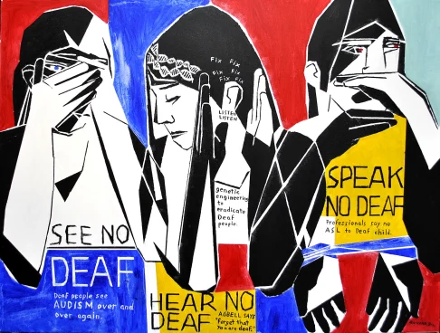 Image result for deaf oppression